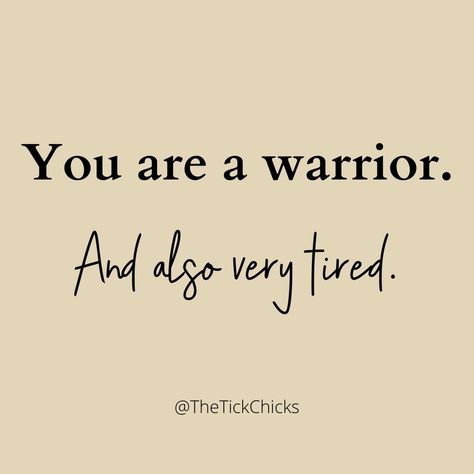 💚There were many weeks, months and years that I couldn't find my footing. I was living in a constant state of severe fatigue and overall nerve pain. I remember that I lived In two homes during the worst of the worst and I will never forget the two views I had from my bed for days on end. Your fight may not be your strongest fight today, but if you are patient, it will return on its own time. And so today it's ok be both a warrior and tired. You are still worthy and important.⠀⠀⠀ Diagnosis Quotes, Fatigue Quotes, Warrior Inspiration, Multiple Sclerosis Quotes, Scleroderma Awareness, Severe Fatigue, Illness Humor, Tired Funny, The Tick