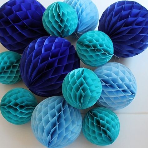 6"(15cm) Decorative Tissue Paper Honeycomb Balls Flower Pastel Birthday Baby Shower Wedding Holiday Party Decorations Homemade Paper Flowers, Grand Birthday Party, Cartoon Balloons, Tissue Paper Lanterns, Tissue Paper Ball, Kids First Birthday, Heart Shaped Balloons, Pastel Bags, Paper Flower Ball