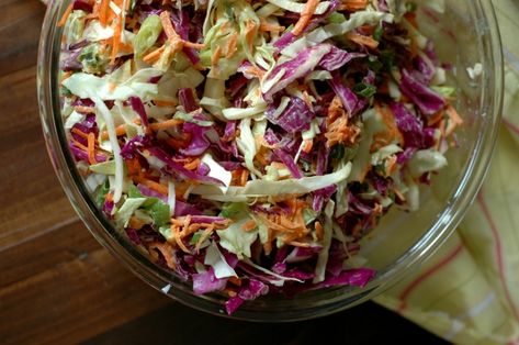 Creamy Paleo Coleslaw :: Egg, Dairy, Gluten, and Soy Free! - Raising Generation Nourished Paleo Coleslaw, Citrus Slaw, Fresh Tomato Soup, Mountain Kitchen, Easy Coleslaw, Brisket Sandwich, Slaw Recipes, Veggie Soup, Coleslaw Recipe