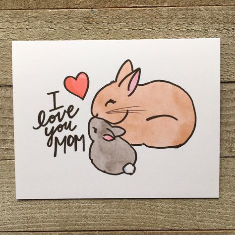 Quick and Easy Mother's Day Crafts for Busy Moms Happy Mothers Day Drawings Easy, Mothers Day Drawings Ideas Mom, Mothers Day Cards Drawing, Mothers Day Drawings, Mom Drawing, Birthday Cards For Mother, Mothersday Cards, Mother's Day Gift Card, Mother Card