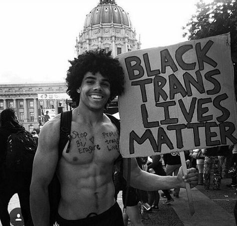 Quotes  :  Tumblr Trans Lives Matter, Black Lives Matter Art, Trans Art, Catty Noir, Protest Signs, Human Decency, Black Lives Matter Movement, Intersectional Feminism, Power To The People