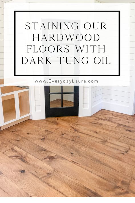 Staining Hardwood Floors, Dark Stained Wood Floors, Light Stained Wood, Staining Wood Floors, Diy Hardwood Floors, Pine Wood Flooring, Real Milk Paint, Hardwood Floor Colors, Dining Room Floor