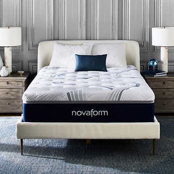 Novaform 14” ComfortGrande Advanced Gel Memory Foam Mattress  | Costco Queen Memory Foam Mattress, Mattress Queen, Queen Mattress Size, Gel Memory Foam Mattress, King Mattress, Queen Mattress, Memory Foam Mattress, Foam Mattress, Baby Bed