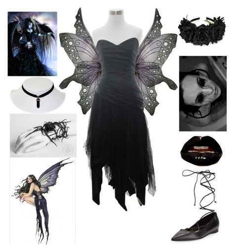 "Halloween costume idea #21 (Dark Fairy)" by shadow-cheshire ❤ liked on Polyvore featuring Michael Kors Dark Fairy Costume Diy, Fairy Costume Ideas Diy, Fairy Outfit Ideas, Dark Fairy Outfit, Fairy Costume Ideas, Costume Ideas Diy, Dark Fairy Costume, Fairy Costume Diy, Scary Tales