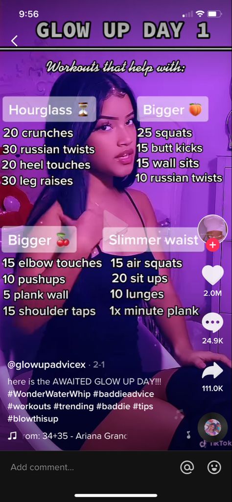 Teen Workout Plan, Small Waist Workout, Summer Body Workout Plan, Workout Routines For Beginners, Workouts For Teens, Full Body Workout Routine, Daily Workout Plan, All Body Workout, Workout For Flat Stomach