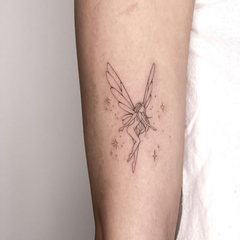 Small Fairy Tattoos, Whimsical Tattoos, Fairy Tattoo Designs, Petite Tattoos, Jesus Love, Fairy Tattoo, Discreet Tattoos, Dainty Tattoos, Spine Tattoos