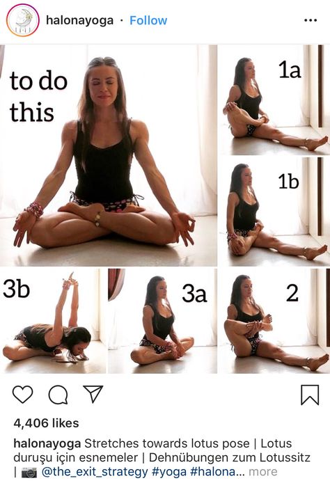 Yoga-Lotus Pose Lotus Pose Yoga, Ashtanga Vinyasa Yoga, Yoga Lotus, Yoga Beginners, Lotus Yoga, Lotus Pose, Beginner Yoga, Trening Fitness, Yoga Iyengar