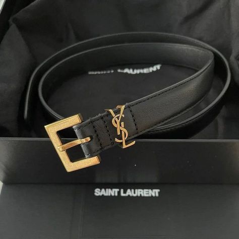 Ysl Inspired Outfit, Ysl Belt Outfit, Yves Saint Laurent Aesthetic, Bambino Jacquemus, Yves Saint Laurent Belt, Saint Laurent Outfit, Saint Laurent Aesthetic, Yves Saint Laurant, Belts Aesthetic