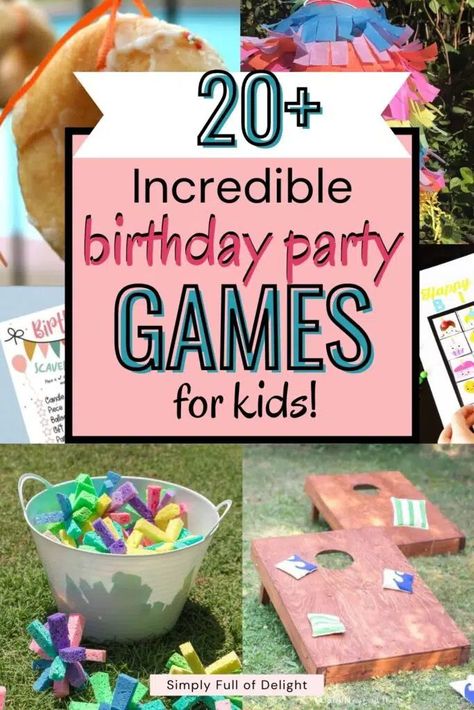 Park Birthday Games For Kids, Easy Outdoor Birthday Party Games, Kids Outdoor Party Activities, 2nd Birthday Party Games Indoor, 6th Birthday Party Games, Park Birthday Activities, Birthday Party In Park Ideas, Games For 2nd Birthday Party, Park Birthday Games