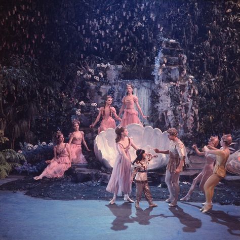 Digital Collections - New York City Ballet production of movie version of "A Midsummer Night's Dream" with Edward Villella as Oberon and Suzanne Farrell as Titania, choreography by George Balanchine (New York) Midsummer Night's Dream Movie, Suzanne Farrell, Shakespeare Midsummer Night's Dream, Midnight Summer Dream, New York City Ballet, Vintage Theatre, A Midsummer Night's Dream, George Balanchine, Midsummer Night's Dream