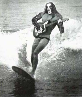 This kinda old, but so awesome. Surf Guitar, Surf Music, Surf Poster, Vintage Surf, Surf Life, Old Ads, Surf Style, Gretsch, Surfs Up