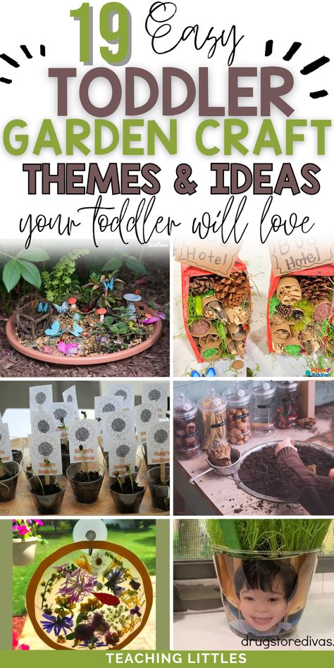 Gardening crafts for toddlers offer a unique opportunity to blend creativity with nature appreciation. Your toddlers will love them all. Easy Garden Crafts For Kids, Gardening With Toddlers, Toddler Garden Activities, Gardening For Toddlers, Gardening Activities For Toddlers, Garden Activities For Toddlers, Garden Ideas Eyfs, Garden Craft Ideas, Nature Appreciation