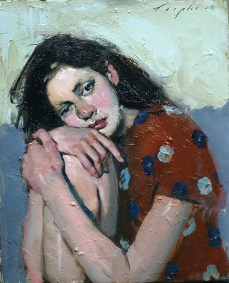 Malcolm T LIEPKE ✿ | Catherine La Rose ~ The Poet of Painting Milt Kobayashi, Malcolm T Liepke, Malcolm Liepke, Henri De Toulouse Lautrec, John Singer Sargent, Figurative Artwork, Edgar Degas, Oil Portrait, Oil Painting Portrait