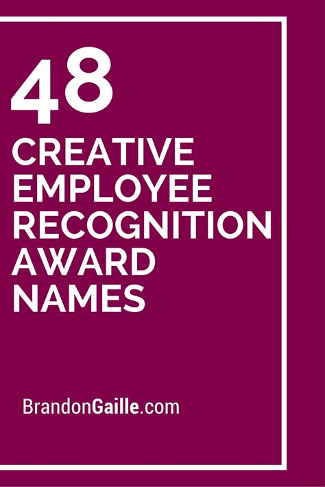 48 Creative Employee Recognition Award Names Organisation, Staff Awards Ideas, Virtual Customer Service Week Ideas, Employee Appreciation Day Ideas Offices, Superlatives Awards For Adults, Employee Recognition Quotes, Funny Office Awards, Funny Employee Awards, Employee Appreciation Awards