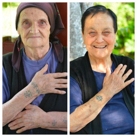 Sicanje, an Ancient Balkan Tattoo Tradition, Draws a New Generation - Atlas Obscura Balkan Tattoo, Ancient Greek Tattoo, Ancient Art Tattoo, Pirate Tattoo, Ancient Tattoo, Pagan Symbols, Writing Tattoos, Atlas Obscura, Greek Tattoos