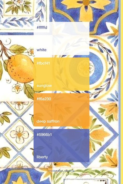 Color Palette With Blue And Yellow, Colour Palette With Yellow, Color Palettes With Yellow, Graphic Design Colorful, Summer Pallet Color, Blue Pallet Color, Vibrant Colors Aesthetic, Summer Aesthetic Yellow, Blue And Yellow Colour Palette