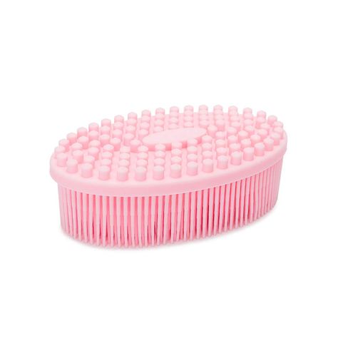 Silicone Loofah, Pink Loofah, Shower Tools, Body Loofah, Silicone Body Scrubber, Bath Loofah, Thoughtful Baby Gifts, Shower Bag, Bath Kit