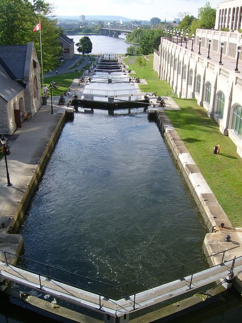 https://flic.kr/p/oohTz | Rideau Canal, Ottawa | Final locks of the Rideau Canal leading into the Ottawa River, Ottawa, Ontario Rideau Canal Ottawa, Canal Lock, Photography Museum, Ottawa River, Capital Of Canada, Canada Eh, Ottawa Canada, O Canada, Ottawa Ontario