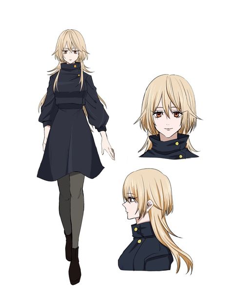 Jujustu Kaisen Oc Ideas, Jujutsu Kaisen Oc Uniform Ideas, Jjk Uniform Designs Female, Jujustu Kaisen Uniform Ideas, Jjk Female Uniform, Jjk Oc Outfit Ideas, Jujitsu Kaisen Oc Uniform, Jjk Oc Outfit, Jujutsu Kaisen Oc Uniform