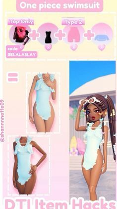 Gigi Dress To Impress, Pool Party Dress To Impress, Dress To Impress Summer, Glamour Dress To Impress, Acubi Dress, Pool Fits, Academia Dress, Dti Codes, Dress Impress