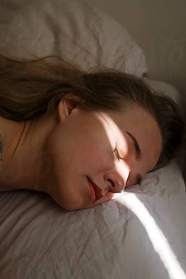 Sleeping Photography, Sleep Photography, Woman Sleeping, Person Sleeping Aesthetic, Bed Photography, Waking Up, People Sleeping Photography, Sick Woman In Bed, Sleeping Woman In Bed Aesthetic