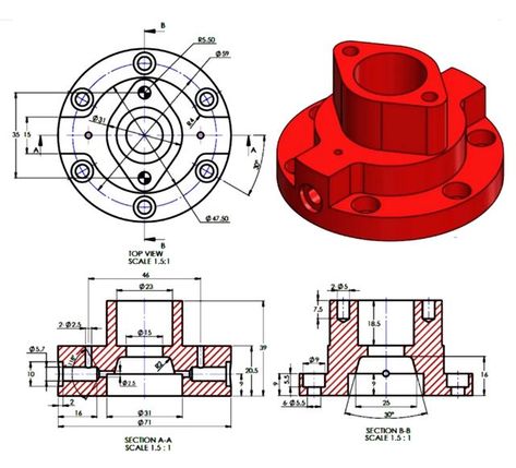 CAD Tech Hub on Instagram: "Follow us @cad_tech_hub @cad_tech_hub will cover the following aspects of Designing and Modelling: -Product Design -Sketches -Features -Assemblies -Surface Modelling -Sheet Metal -Mechanical Parts -Others DM us for your Project work!! Like, Comment and Share Are you looking for designer ? Contact us: @cad_tech_hub . . . #autocad #design#solidworks #mechanicalengineering #mechanical #rendering #keyshot #blender #model #modeling #rendering #mechanism #creator #ani Solid Works Design, Mechanical Engineering Design Technical Drawings, Autocad Design, Blender Model, Cad Cam Design, 3d Autocad, Mechanical Drawing, Mechanic Engineering, Solidworks Tutorial