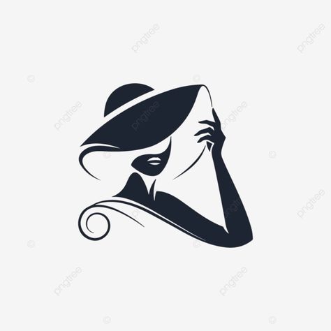 fashion brand girl face clothing hat luxury logo vector girl fashion face clothing png Designer Logos Fashion, Lady Logo Design, Logo For Clothing Brand, Fashion Brand Logo, Clothing Png, Vector Girl, Clothing Brand Logo, Hat Vector, Logo Face