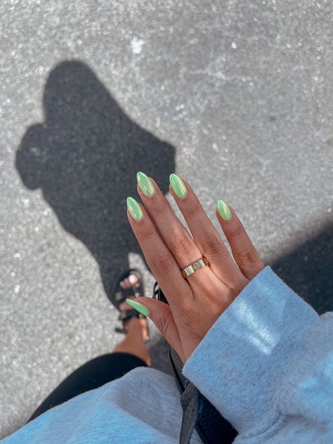 Texas Spring, Summery Nails, Green Nail, Cute Gel Nails, Neon Nails, Funky Nails, Pretty Acrylic Nails, Chic Nails, Nails Inspo