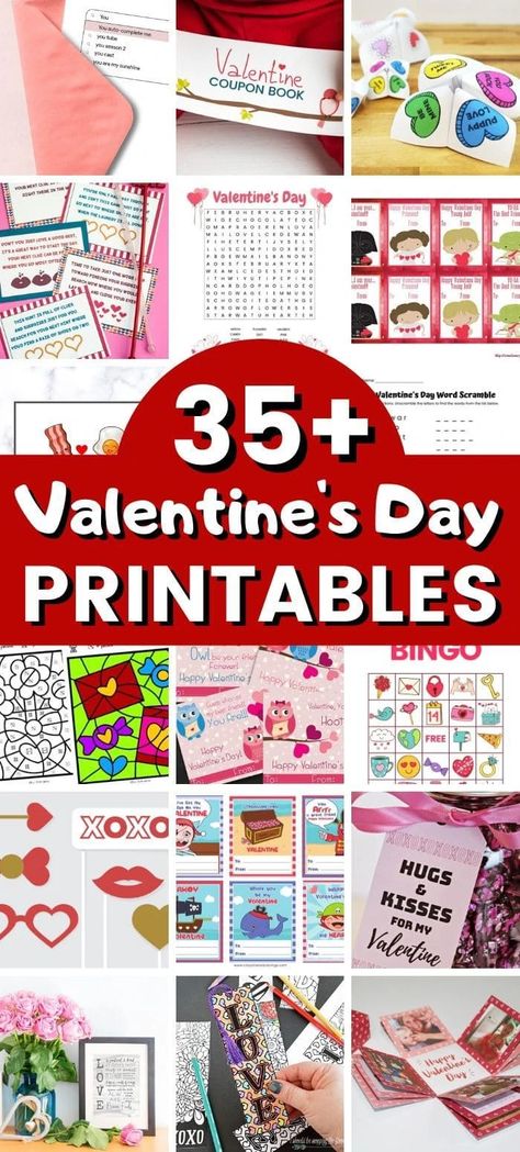 Valentine Worksheets, Valentine Bingo, Valentine Printables, Valentines Day Words, Printable Valentines Day Cards, Valentine's Day Crafts For Kids, Valentine Day Boxes, Printable Valentines, Valentine's Day Printables