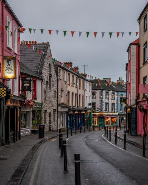 Irish Town Aesthetic, Ireland Vision Board, Irish Culture Aesthetic, Ireland Town, Irish Cities, Ireland Kilkenny, Irish Aesthetic, Irish Town, Ireland City