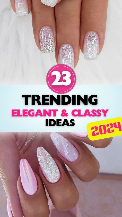 Elegant nail ideas for 2024 that exude class and sophistication. Perfect for every stylish woman. Fun But Elegant Nails, Gel Mani Short Nails Wedding, Special Occasion Nails Acrylic, Easy Classy Nail Art, Wedding Attendee Nails, Acrylic Nails For Women Over 40, Nail Designs Professional Classy, Simple Wedding Nail Designs, Summer Holiday Gel Nails Ideas