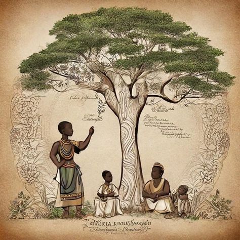 Let us remember the legacy of our ancestors and the knowledge they passed down through generations. Teach your children how to honor their ANCESTORS so that they will learn how to honor you when you become ANCESTOR. 💫🙏 In the rich tapestry of our African heritage, the spirits of our forebears guide us, offering wisdom, strength, and resilience. By instilling in our children a deep reverence for their roots, we ensure that they carry forward the values and traditions that define us as a peopl... Black Ancestors, Heritage Quotes, African Philosophy, African Ancestors, Ancestors Quotes, Tradition Quotes, Magical Quotes, Retro Graphic Design, African Heritage