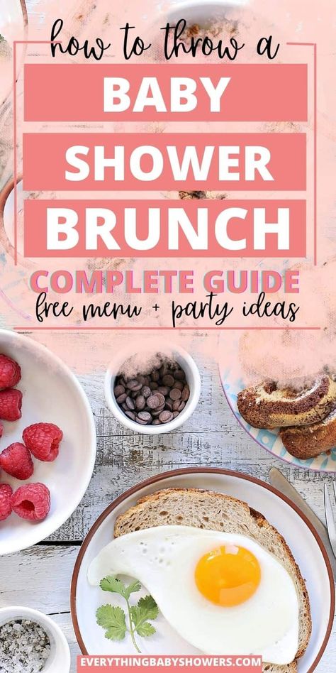 Baby Shower Brunch Ideas, Shower Brunch Ideas, Savory Lunch, Waffle Sliders, Baby Shower Menu, Sweet Breakfast Treats, Lunch Items, Girls Brunch, Elegant Baby Shower