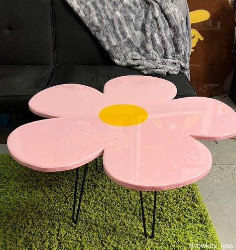 GROOVY FLOWER Table | Wall Art | by Lowkey Lyss | acrylic painting food
, kitchen artwork painting
, kitchen artwork painting
, acrylic painting kitchen art
, oil painting food
, kitchen paintings art wall decor
, kitchen paintings art wall decor bohemian
, fruit wall art
, fruit art print
, fruit painting prints
, abstract fruit painting
, fruit canvas painting Rooms Decoration, Cute Furniture, Table Wall, Flower Table, Cute Bedroom Decor, Cute Room Ideas, Apartment Decor Inspiration, Cute House, Dream Room Inspiration