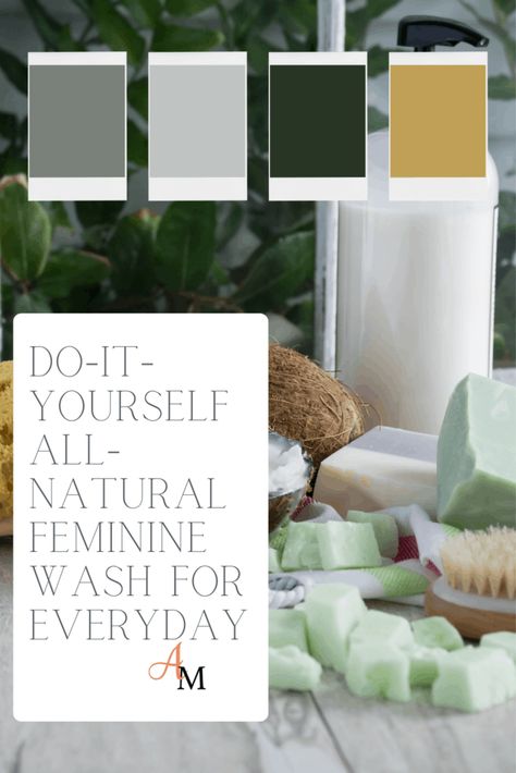 Do-It-Yourself All-Natural Feminine Wash for Everyday Use Natural Feminine Wash, Diy Feminine Wash, Foods Video, Feminine Odor, Feminine Wipes, Feminine Pads, Homemade Skincare, Shimmer Body Oil, Honey Diy