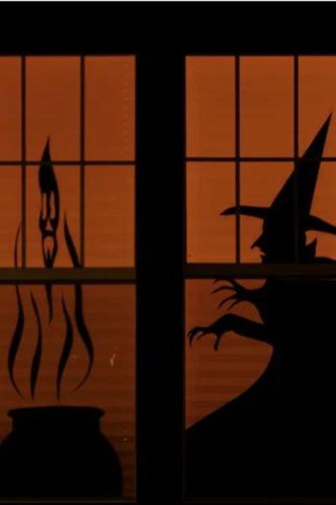 Transform your windows into a spooky spectacle with these Halloween decorations! 👻🎃✨ Perfect for setting the eerie mood and welcoming trick-or-treaters. #HalloweenDecor #SpookySeason #WindowWonders Halloween Ideas, Halloween Window Silhouettes, Halloween Window Decorations, Window Decorations, Halloween Window, Trick Or Treater, Crafty Things, Window Decor, Halloween Decor