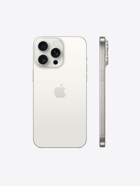 Iphone 15 Pro White Titanium, Iphone 15 White, Iphone 15 Pro Max White, Iphone Obsession, Titanium White, Dream Gift, White Iphone, Birthday List, Birthday Wishlist