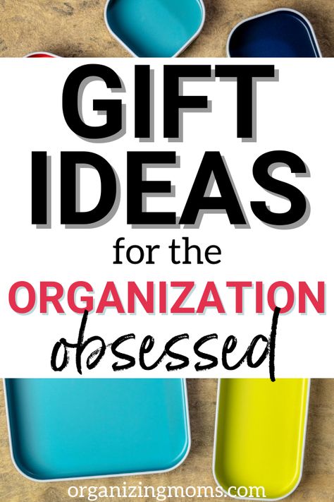 Gifts For Organized People, Gifts For Organizers, Type A Personality, Organizing Tools, Christmas Tips, Organization Lists, Christmas Organization, Organized Mom, Organization Gifts