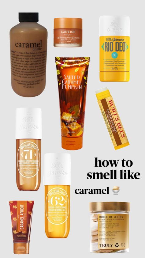 Smell Like Caramel, Caramel Skin, Sephora Skin Care, Shower Skin Care, Body Smells, Smell Goods, Perfume Scents, Bath And Body Care, Body Care Routine