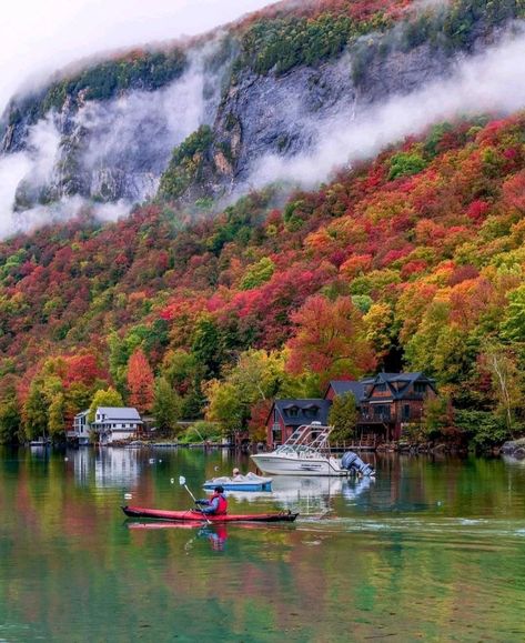 Civil Engineering Discoveries on LinkedIn: Lake Willoughby In Vermont, USA ✈️🌊😉 To Travel & Visit The Most… Vermont Fall, Bucket List Travel, Vermont Usa, Invisible Cities, Adventure Vacation, Take A Hike, Beautiful Photos Of Nature, Travel List, Beautiful Places In The World