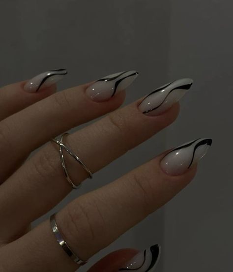 Milky Nails, Wow Nails, Edgy Nails, Grunge Nails, Soft Nails, Girls Nails, Minimalist Nails, Fire Nails, Funky Nails