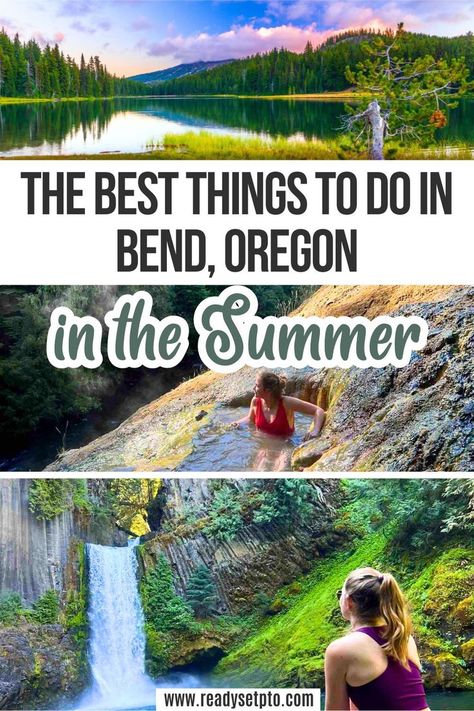 The Best Things to Do in Bend, Oregon in the Summer Travel Oregon, Greece Travel Guide, Travel Bucket List Usa, Us Road Trip, The Best Summer, Oregon Travel, National Parks Trip, Usa Travel Destinations, Outdoor Lover