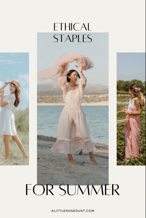 With summer rapidly approaching, we may be itching to update our wardrobes. Here are some ethical fashion staples to kickstart your summer wardrobe. Story Fashion Instagram, Fashion Creative Post, Fashion Emailer, Fashion Creative Ads, Fashion Ads Design, Dress Ads, Newsletter Fashion, Fashion Instagram Story, Fashion Creatives