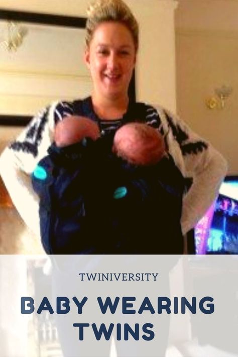 How does baby wearing even work with twins?  Is it even possible?  It turns out that it's absolutely possible  See our first hand experience with baby wearing twins. #Twiniversity #Twinmom #Babywearing #Itspossible #Tryitout Do Baby, Twin Mom, All Things New, Twin Babies, Tandem, New Parents, Wasting Time, Baby Wearing, How To Know