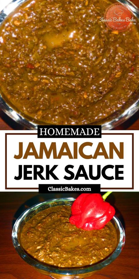 Essen, Jerk Sauce Recipe, Jerk Seasoning Recipe, Jamaican Jerk Sauce, Jerk Recipe, Jerk Marinade, Jerk Chicken Recipe, Jamaican Jerk Seasoning, Jamaican Jerk Chicken