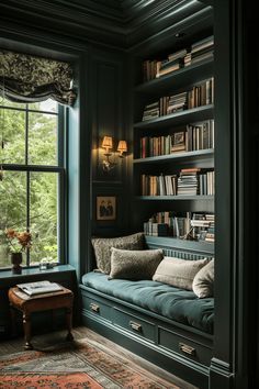 #study room #education# study hack #library#for you Small Library Room, Home Library Rooms, Home Library Design, Home Libraries, Home Library, Dream House Decor, Reading Nook, House Inspo, Dream Home Design