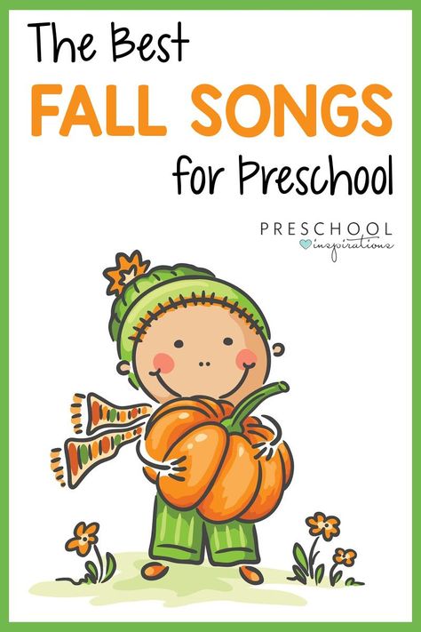 I Can Discover Autumn Preschool, Sitting On The Carpet Song, September Preschool Songs, Preschool Fall Circle Time Activities, Preschool Fall Songs And Fingerplays, Autumn Songs For Preschool, Fall Themed Circle Time Activities, October Circle Time Activities, Fall Songs For Kindergarten