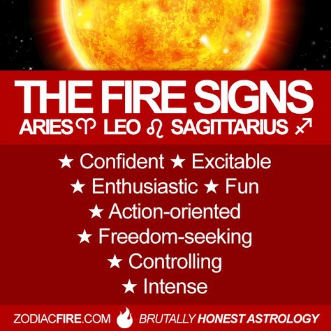 The Fire Signs Fire Zodiac Signs, Fire Zodiac, Sagittarius Compatibility, Zodiac Characteristics, Sagittarius Traits, Sagittarius Season, Zodiac Signs Meaning, Aries Zodiac Facts, Sagittarius Love