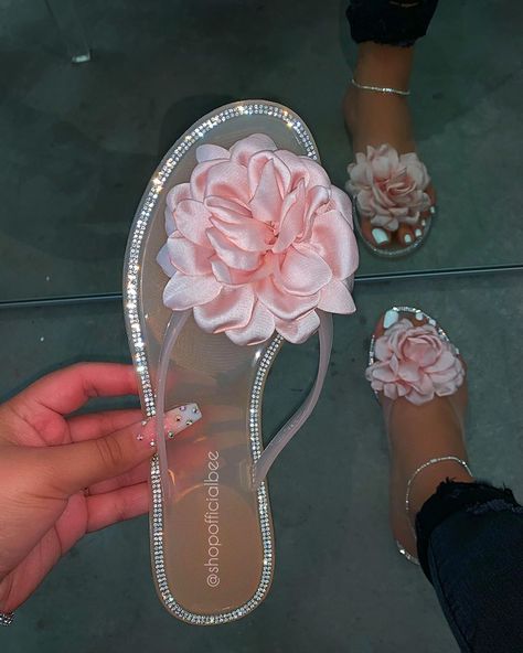 Fancy Sandals, Bling Sandals, Pretty Sandals, Cute Slippers, Nude Sandals, Fashion Slippers, Rhinestone Sandals, Fancy Shoes, Girly Shoes