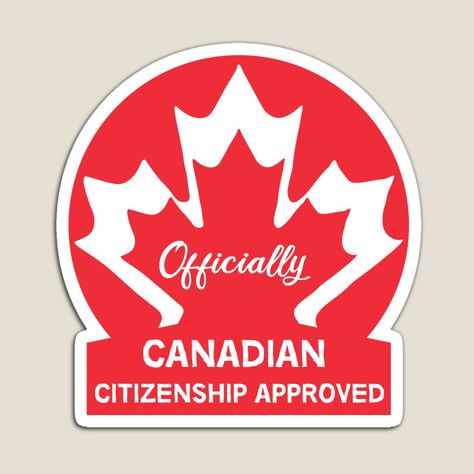 Canadian Citizenship Party, Citizenship Party, Canadian Citizenship, Canadian Passport, Ottawa Canada, 2024 Vision, Fridge Magnet, Ottawa, Diy Gift